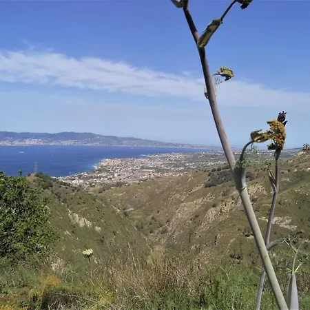 营地 Sant'anna In Oliveta Biologica Con Vista Sullo Stretto Di Messina *
